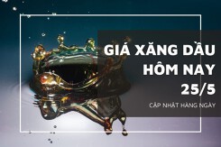 Giá xăng dầu ngày 25/5 đảo chiều tăng 1%