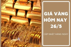 Giá vàng hôm nay 26/5: Vàng SJC giảm đến 1,5 triệu đồng/lượng trong tuần qua