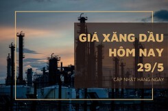 Giá xăng dầu ngày 29/5 biến động trái chiều