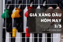 Giá xăng dầu ngày 3/5 biến động trái chiều, có nguy cơ giảm hàng tuần do lo ngại kinh tế Mỹ