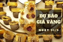 Dự báo giá vàng 31/5: Xu hướng giảm sẽ tiếp diễn?