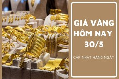 Giá vàng hôm nay 30/5 giảm mạnh đến 4,1 triệu đồng/lượng