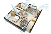 Nhà chung cư chọn hướng cửa hay ban công làm hướng chính?