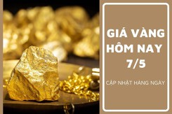 Giá vàng hôm nay 7/5 thiết lập đỉnh cao mới, lên 86,8 triệu đồng/lượng