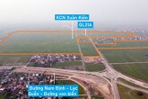 Cận cảnh vị trí dự kiến quy hoạch KCN Xuân Kiên rộng 200 ha ở Xuân Trường, Nam Định
