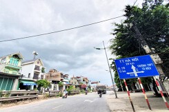 Tiến độ đường Ngọc Hồi - Phú Xuyên ở khu nam Hà Nội