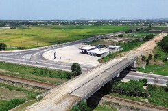 Nút giao Trị Bình trên cao tốc Đà Nẵng - Quảng Ngãi dự kiến  hoàn thành vào 2025