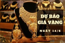 Dự báo giá vàng 14/6: Tiếp đà lao dốc?