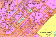 Bản đồ quy hoạch sử dụng đất phường Đông Vệ, TP Thanh Hóa, Thanh Hóa