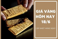 Giá vàng hôm nay 18/6 thế giới quay đầu giảm, vàng SJC vẫn bất động