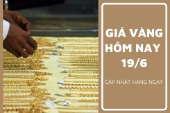 Giá vàng hôm nay 19/6 SJC vẫn đi ngang dù thị trường thế giới bật tăng