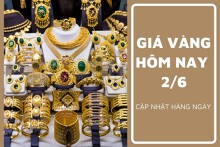 Giá vàng hôm nay 2/6: Vàng SJC mất gần 7 triệu đồng/lượng trong tuần qua
