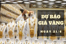 Dự báo giá vàng 21/6: Vàng thế giới có thể tiếp tục tăng?