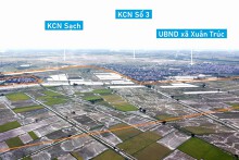 Toàn cảnh nơi quy hoạch KCN Thổ Hoàng 250 ha ở Hưng Yên vừa được chấp thuận chủ trương đầu tư