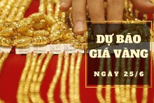 Dự báo giá vàng 25/6: Duy trì đà phục hồi?