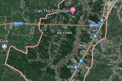 Bản đồ quy hoạch sử dụng đất phường Ba Láng, quận Cái Răng, TP Cần Thơ đến năm 2030, tầm nhìn đến năm 2050