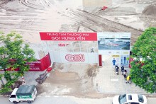 Cận cảnh lô 'đất vàng' vừa khởi công Trung tâm thương mại GO! Hưng Yên