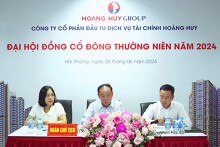 ĐHĐCĐ Hoàng Huy: Kế hoạch lãi 800 tỷ đồng, bàn giao Hoang Huy New City trong quý III
