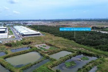 [Photostory] Vị trí dự án 1.300 tỷ của Long Hậu vừa được Thủ tướng duyệt chuyển đổi đất lúa