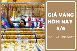 Giá vàng hôm nay 5/6 lao dốc, mất tiếp 700.000 đồng/lượng chiều mua