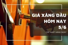 Giá xăng dầu ngày 5/6 giảm ngày thứ sáu liên tiếp