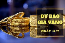 Dự báo giá vàng 11/7: Duy trì đà tăng nhẹ?