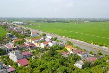 Nam Định đấu giá 94 lô đất ở tại huyện Xuân Trường, khởi điểm từ 6 triệu đồng/m2