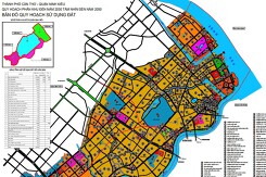 Bản đồ quy hoạch sử dụng đất quận Ninh Kiều, TP Cần Thơ đến năm 2030, tầm nhìn đến năm 2050