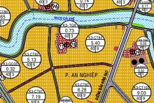 Bản đồ quy hoạch sử dụng đất phường An Nghiệp, quận Ninh Kiều, TP Cần Thơ đến năm 2030, tầm nhìn đến năm 2050