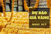 Dự báo giá vàng 16/7: Vàng thế giới có thể tiếp đà giảm nhẹ?