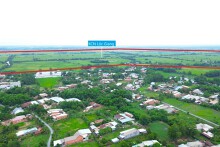 Cận cảnh khu vực quy hoạch khu công nghiệp Lộc Giang gần 470 ha tại Đức Hòa, Long An