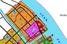 Bản đồ quy hoạch sử dụng đất phường Cái Khế, quận Ninh Kiều, TP Cần Thơ đến năm 2030, tầm nhìn đến năm 2050