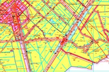 Bản đồ quy hoạch giao thông xã Thạnh Mỹ, huyện Vĩnh Thạnh, TP Cần Thơ đến năm 2030