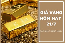 Giá vàng hôm nay 21/7: Tuần qua, vàng SJC tăng vọt lên mốc 80 triệu đồng/lượng