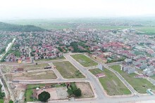 Bắc Giang đấu giá 53 lô đất tại huyện Yên Dũng, khởi điểm từ 1,7 tỷ đồng/lô