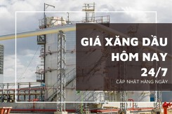 Giá xăng dầu ngày 24/7 điều chỉnh trái chiều khi dự trữ dầu Mỹ giảm