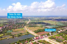 Hình ảnh tuyến đường kết nối 3 huyện đang xây dựng ở Hà Nam