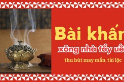 Bài khấn xông nhà tẩy uế xua đuổi tà khí, thu hút may mắn, tài lộc