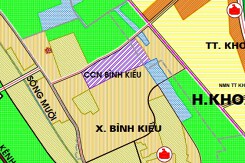 Bản đồ quy hoạch sử dụng đất xã Bình Kiều, Khoái Châu, Hưng Yên đến năm 2040