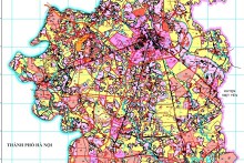 Bản đồ quy hoạch sử dụng đất huyện Hiệp Hòa, tỉnh Bắc Giang giai đoạn 2021 - 2030