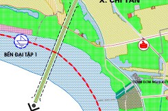 Bản đồ quy hoạch giao thông xã Chí Tân, Khoái Châu, Hưng Yên đến năm 2040
