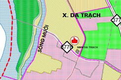 Bản đồ quy hoạch giao thông xã Dạ Trạch, Khoái Châu, Hưng Yên đến năm 2040