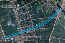 Đường sẽ mở ở xã Dạ Trạch, Khoái Châu, Hưng Yên