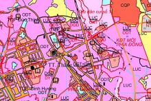 Bản đồ quy hoạch sử dụng đất thị trấn Thắng, huyện Hiệp Hòa, Bắc Giang giai đoạn 2021 – 2030