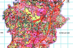 Bản đồ quy hoạch sử dụng đất huyện Lạng Giang, Bắc Giang