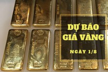 Dự báo giá vàng 1/8: Vàng thế giới sẽ tiếp tục tăng?