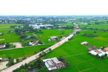 Hình hài đường Hồ Chí Minh qua Đức Hòa, Long An sau hơn 7 tháng tái khởi công