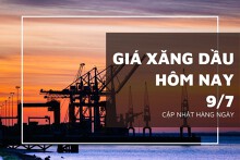 Giá xăng dầu ngày 9/7 kéo dài đà giảm do lo ngại về thiệt hại do bão giảm bớt
