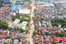 Tuyến đường BT gần 1.800 tỷ ở Long Biên chưa xong sau 8 năm khởi công