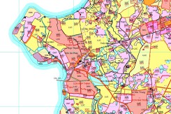 Bản đồ quy hoạch giao thông xã Hợp Thịnh, huyện Hiệp Hòa, Bắc Giang giai đoạn 2021 - 2030
